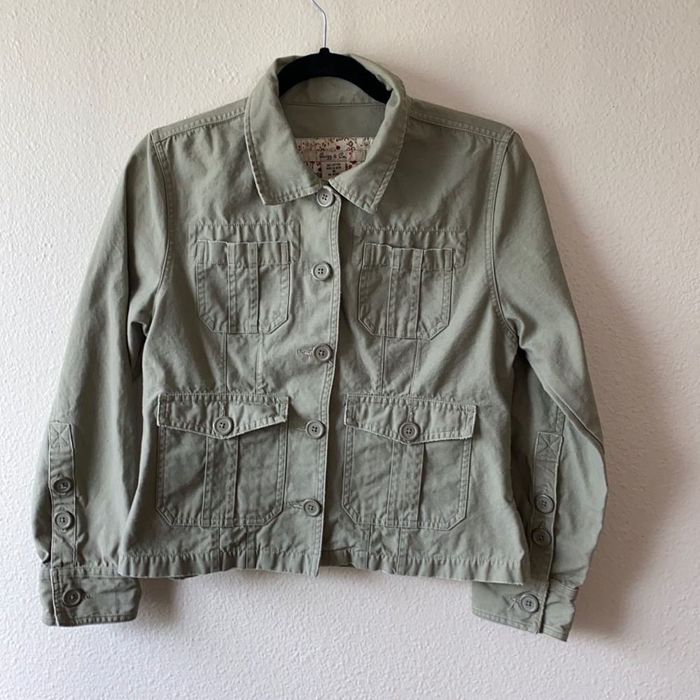 Crop Surplus Style Jacket 100%Cotton |Med.